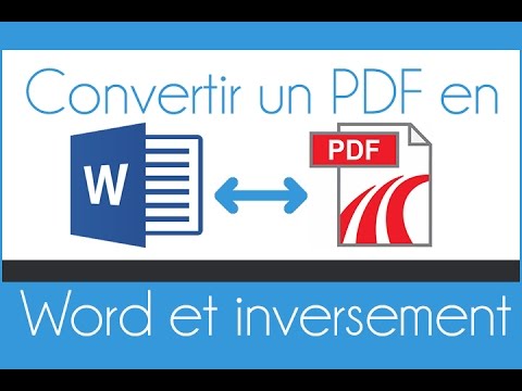 Convertissez Gratuitement PDF en Word & Vice Versa