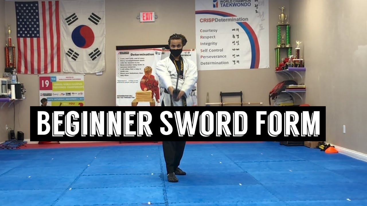 Korean Beginner Sword Form Practice π‘οΈ
