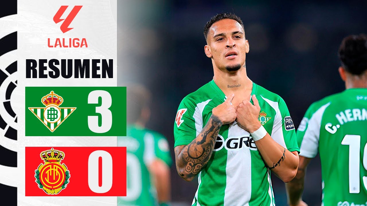Real Betis vs Mallorca 3-0 | Antony Scores Twice | LaLiga 2025-26 Highlights ⚽