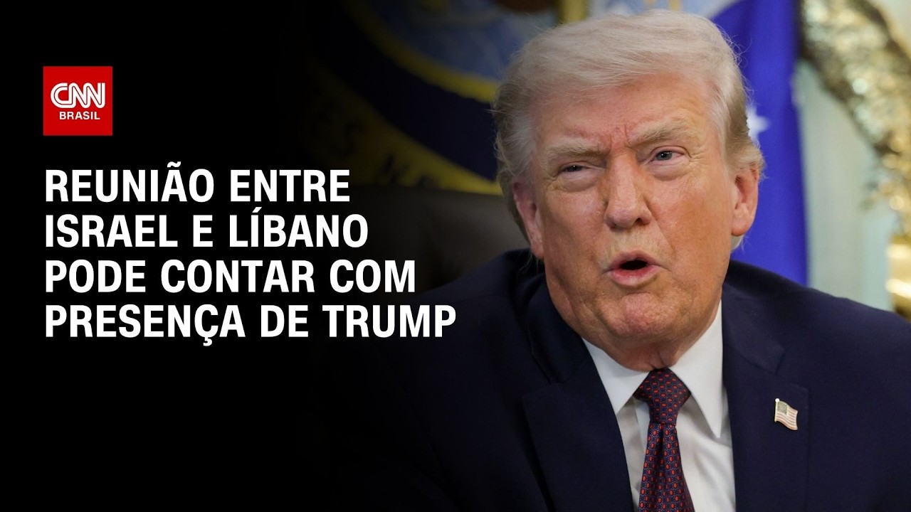 Guerra no Oriente Médio: Trump deve participar de reunião entre Israel e Líbano | CNN 360°