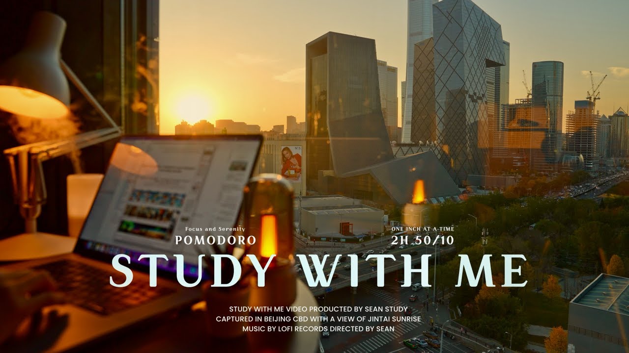 Join My 2-Hour Study Session π
Beijing Sunrise | Focus with Lo-Fi & Pomodoro