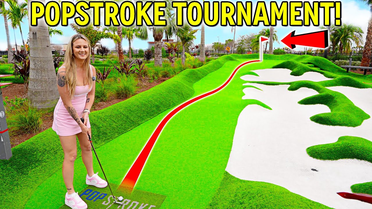 Popstroke Tampa Mega Mini Golf Experience