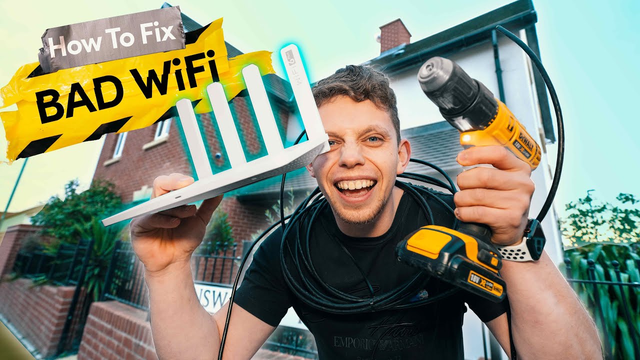 Fixing Bad WiFi is EASY: Pimp my WiFi Episode 1! Ft. Ty Widdas!