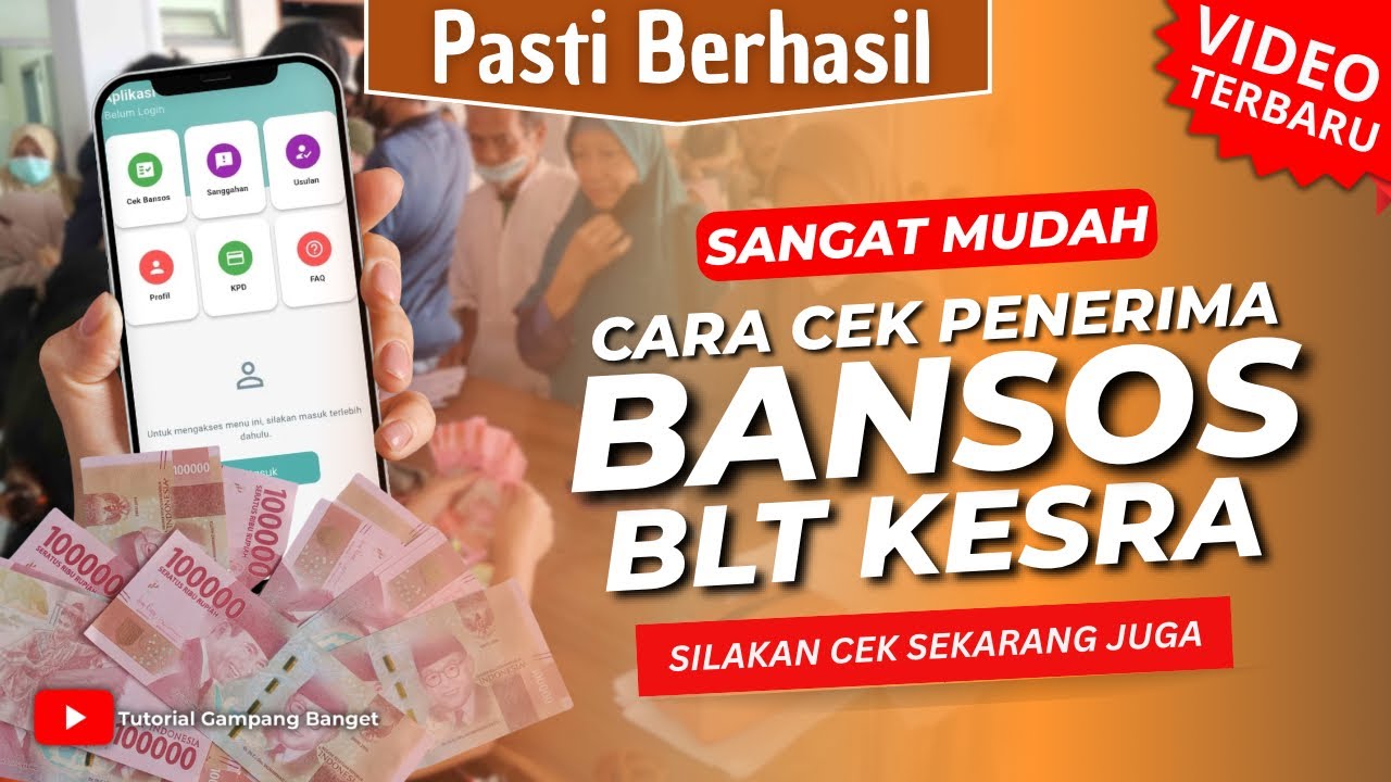 Cara Cek Penerima Bansos BLT Kesra Terbaru