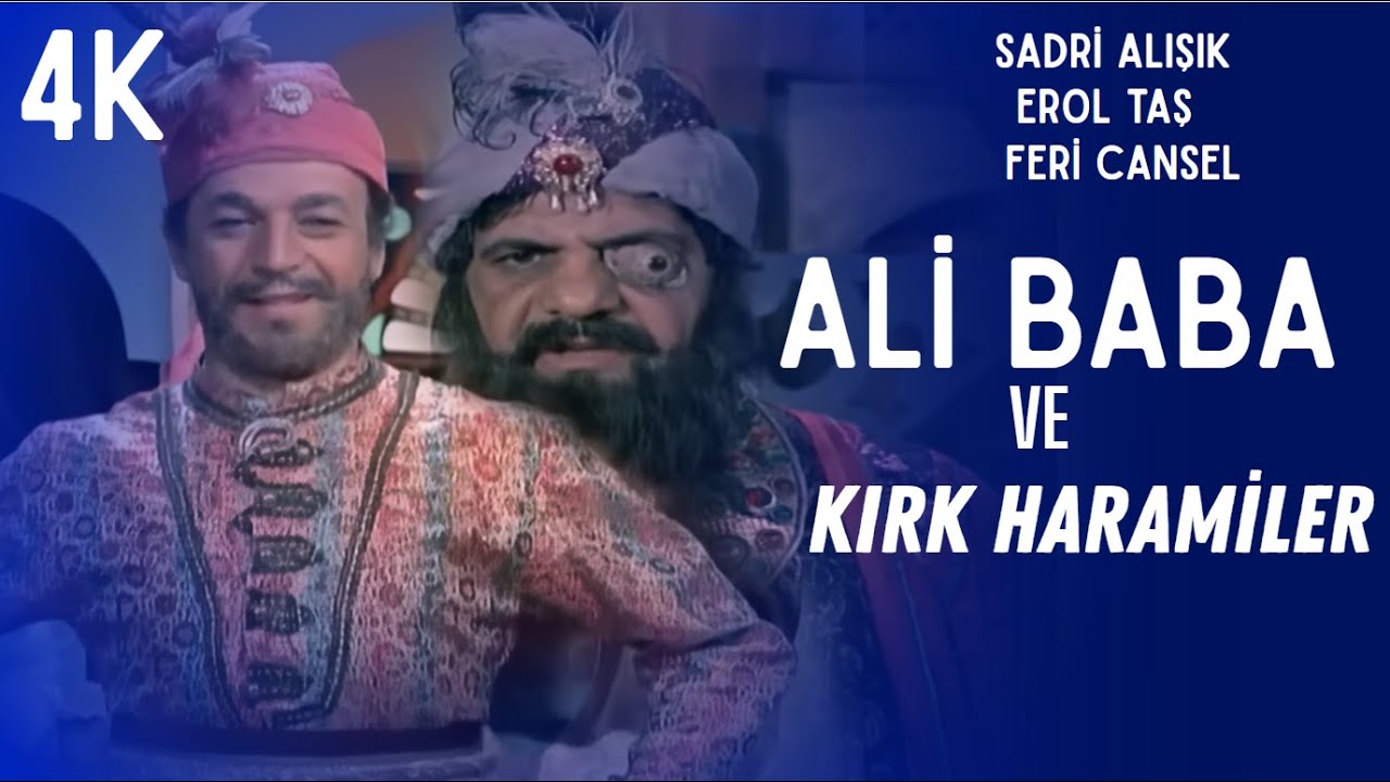 Ali Baba ve Kırk Haramiler Türk Filmi | Full 4K Ultra HD | Sadri Alışık & Feri Cansel 🎬