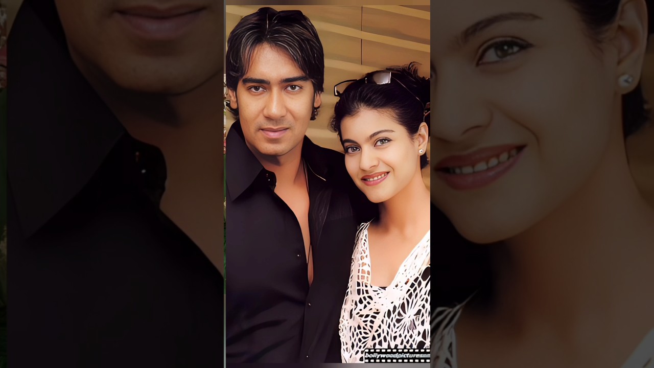 Ajay Devgan with his wife Kajol #ajaydevgan #shorts #ytshorts