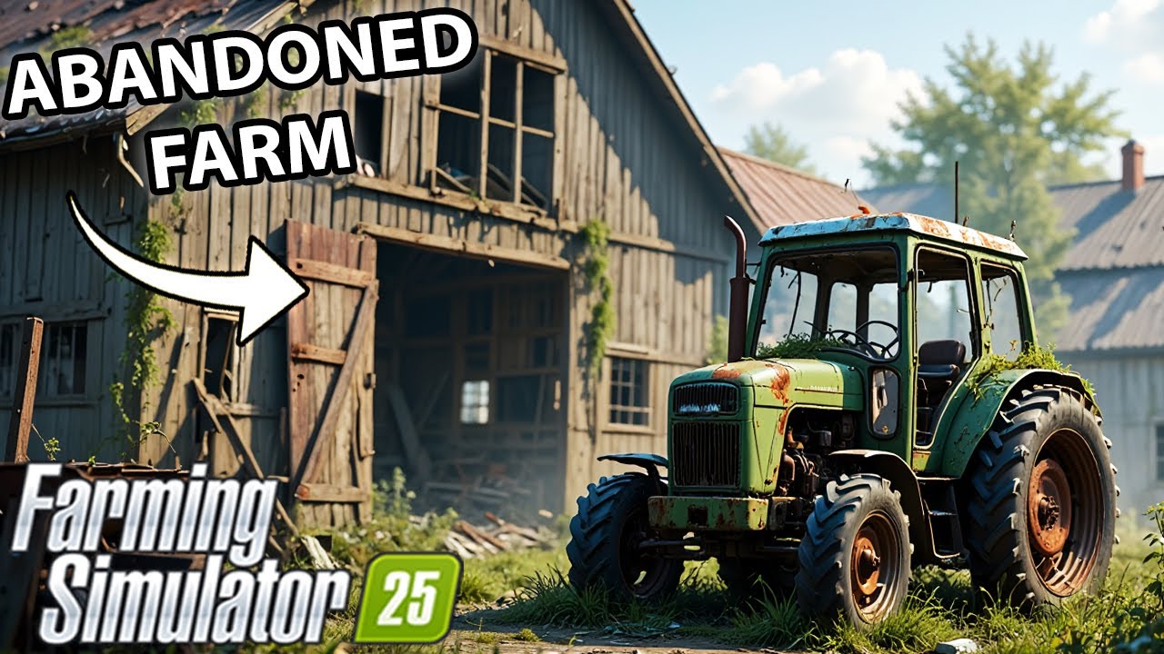 Rebuilding a Farm in Farming Simulator 25 with $0 for 365 Days ๐พ