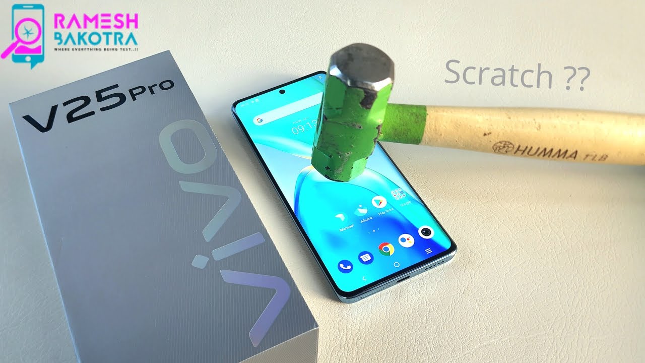 Vivo V25 Pro Screen Scratch Test π±