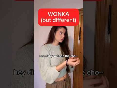 It's important to buy the giraffe a drink first. #wonka #sketch #comedy