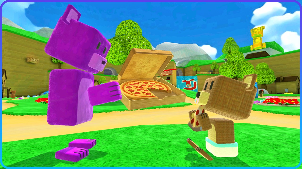 Infinite Pizza Glitch Super Bear Adventure Gameplay Walkthrough