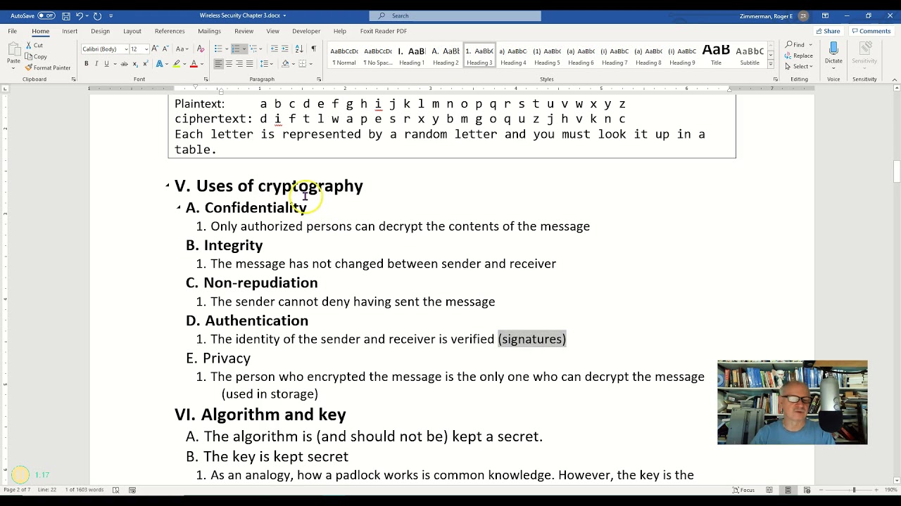 Cryptography Uses in Wireless Security 🔒