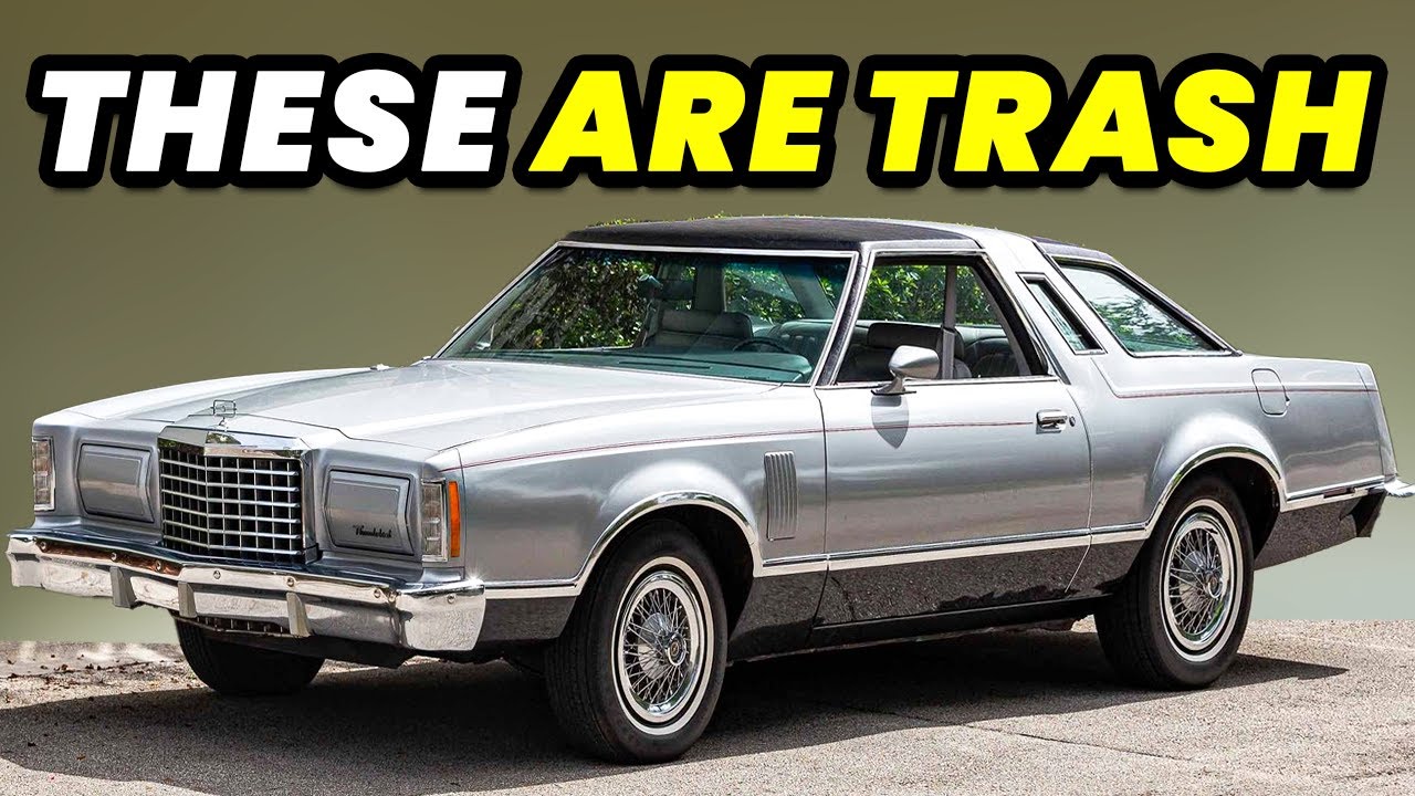 12 WORST 70s Muscle Cars of All Time!