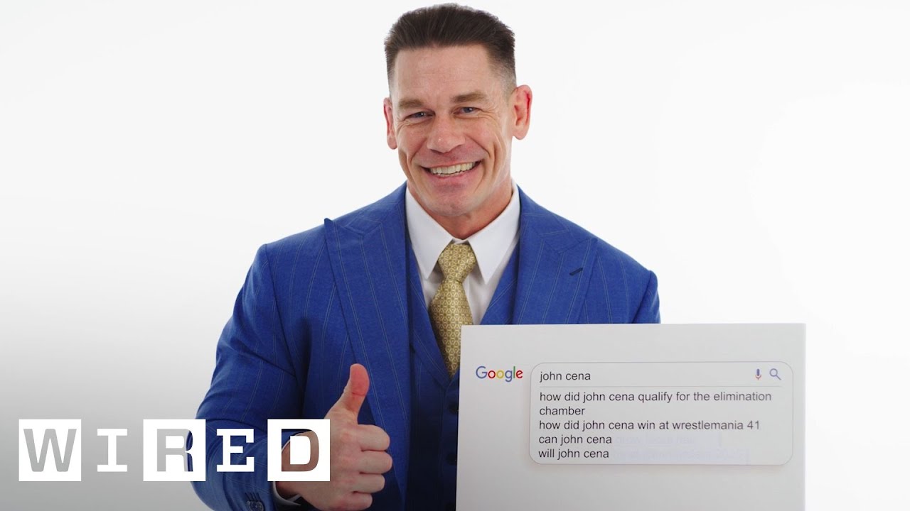 John Cena Responds to the Internet's Top Questions | WIRED