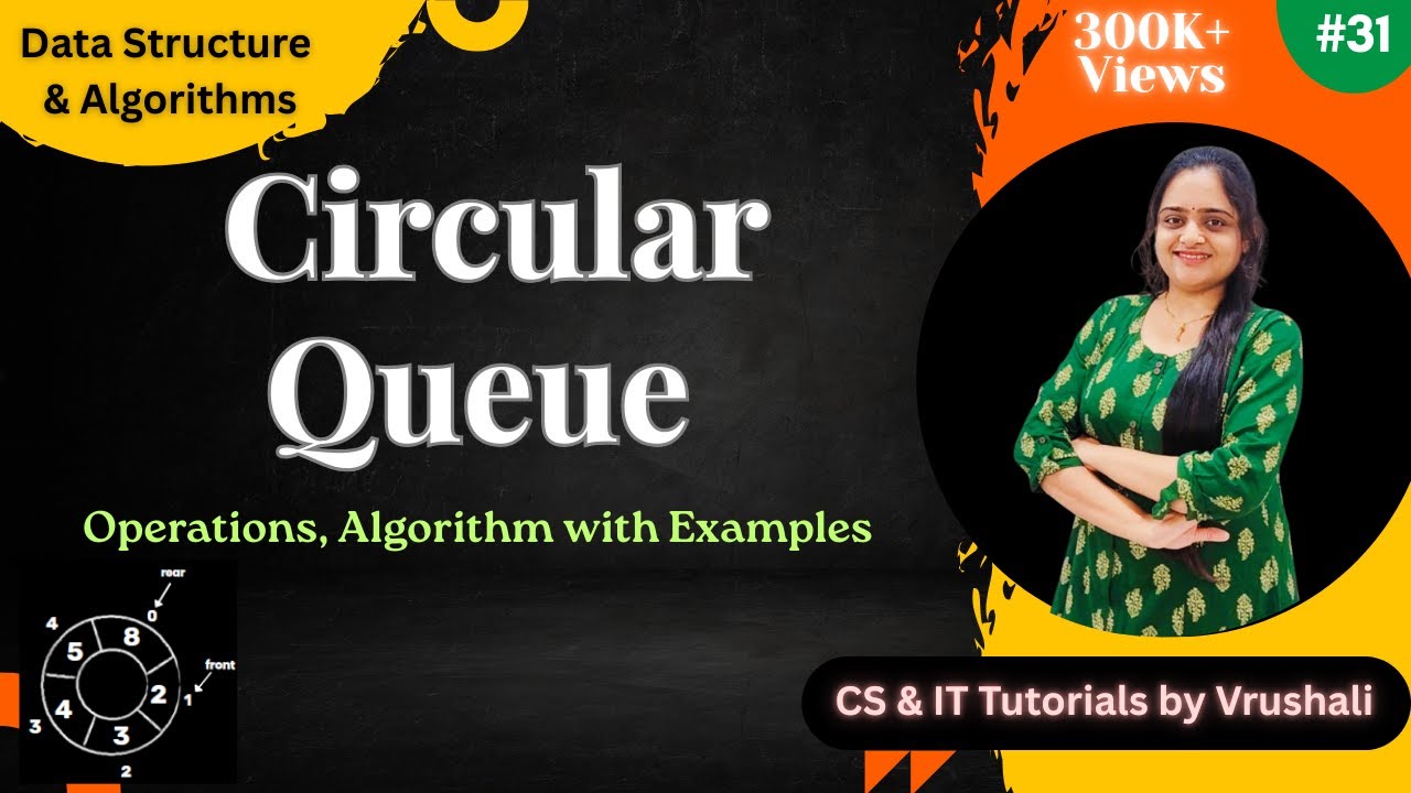 DSA 31: Circular Queue Explained with Examples | Linear vs Circular Queue