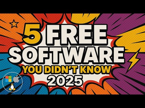 5 ALL-NEW FREE SOFTWARE You Didn't Know Existed! 2025