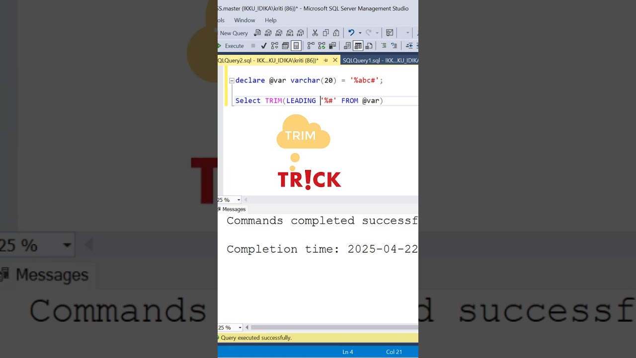 SQL Tricks: Remove Unwanted Characters with TRIM