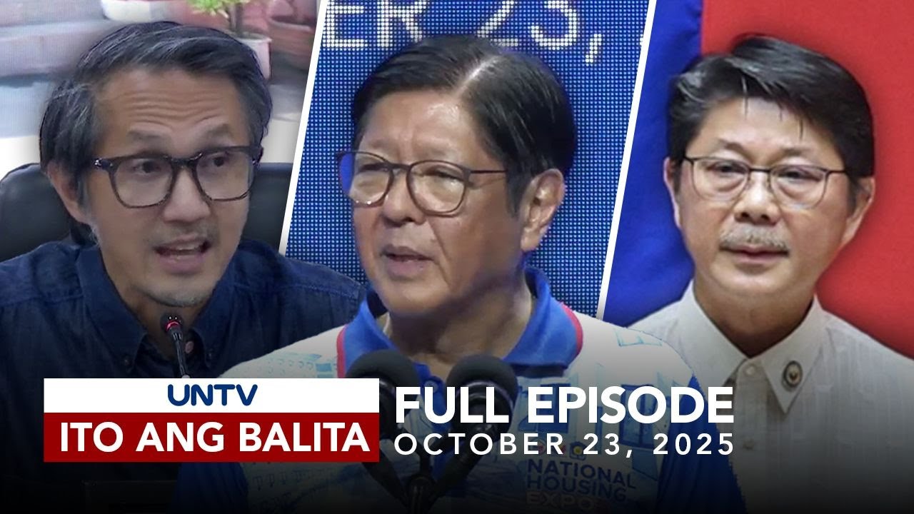 UNTV: October 23, 2025 - Flood Control Projects, DPWH Fire Incident & Affordable Housing Updates 🏘️