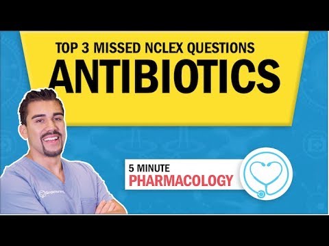 Top 3 Missed Antibiotics NCLEX Questions 💊