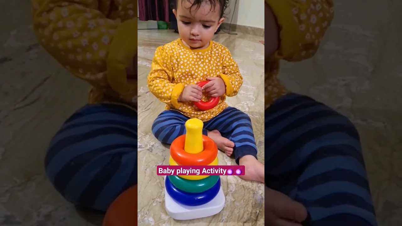 1-Year-Old Baby Playing Activities 🧸