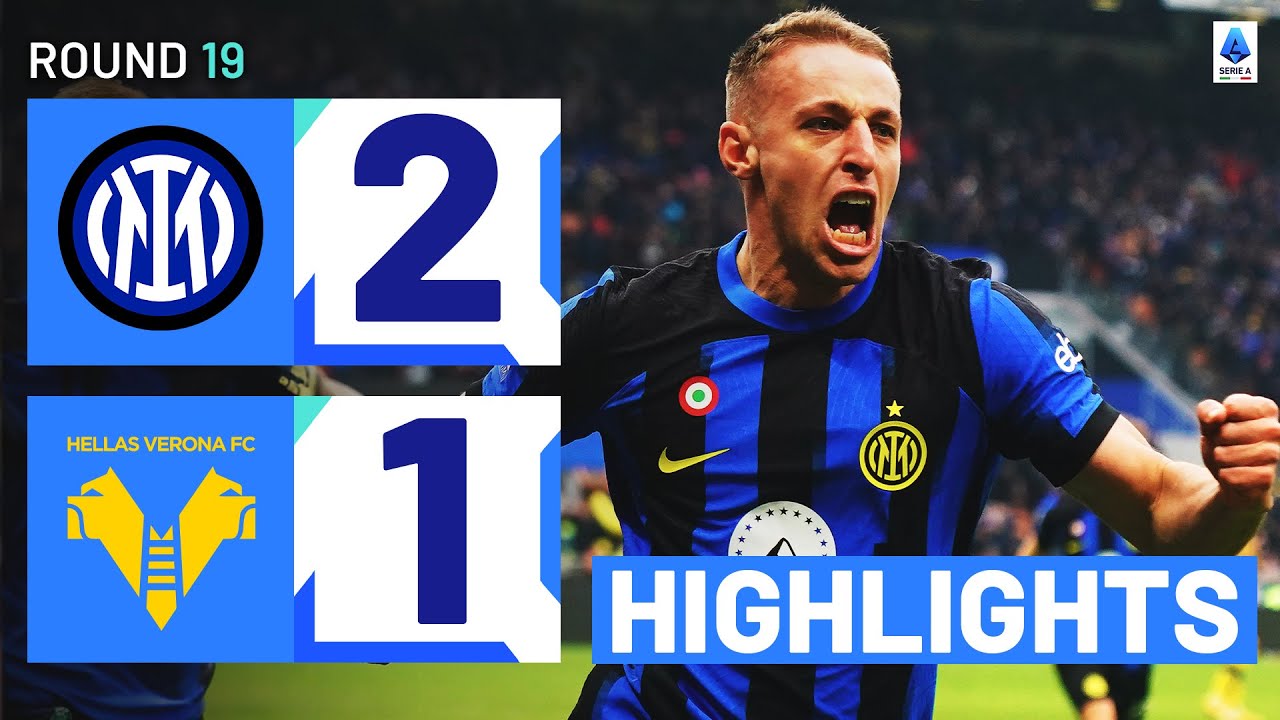 Inter Verona 2-1 | Dramatic Finish at San Siro ⚽ | Serie A 2023/24 Highlights