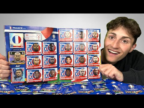 J'ai Terminé l'Album de l'EURO 2024 en 24 heures !