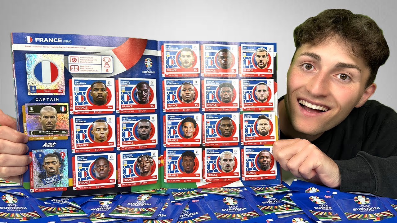 J'ai Complété l'Album de l'EURO 2024 en Moins de 24h ! ⚽