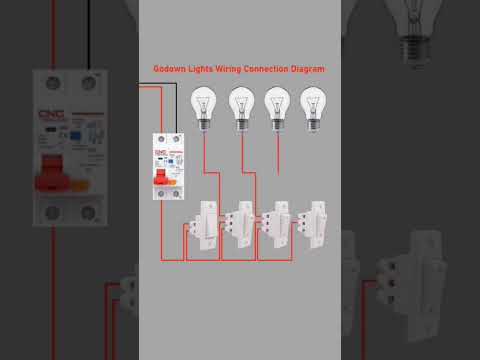 4 bulb 5 two way switch connection wiring diagram // godown wiring connection diagram //#vikas #evs