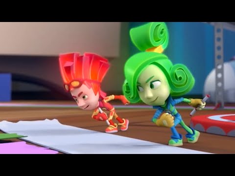 The Fixies | Obstacle Course Adventure | Educational Cartoons for Kids