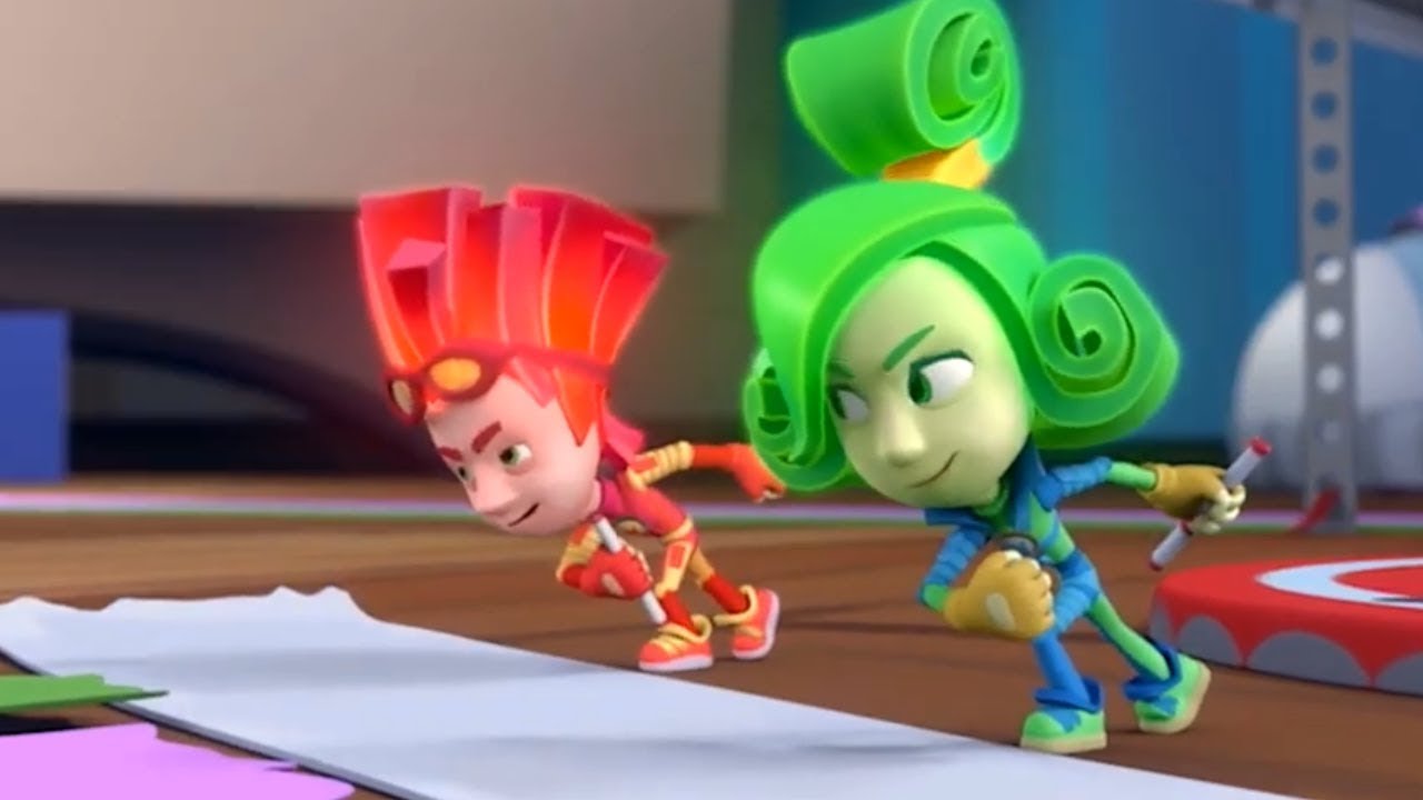 The Fixies | Obstacle Course Adventure | Educational Cartoons for Kids