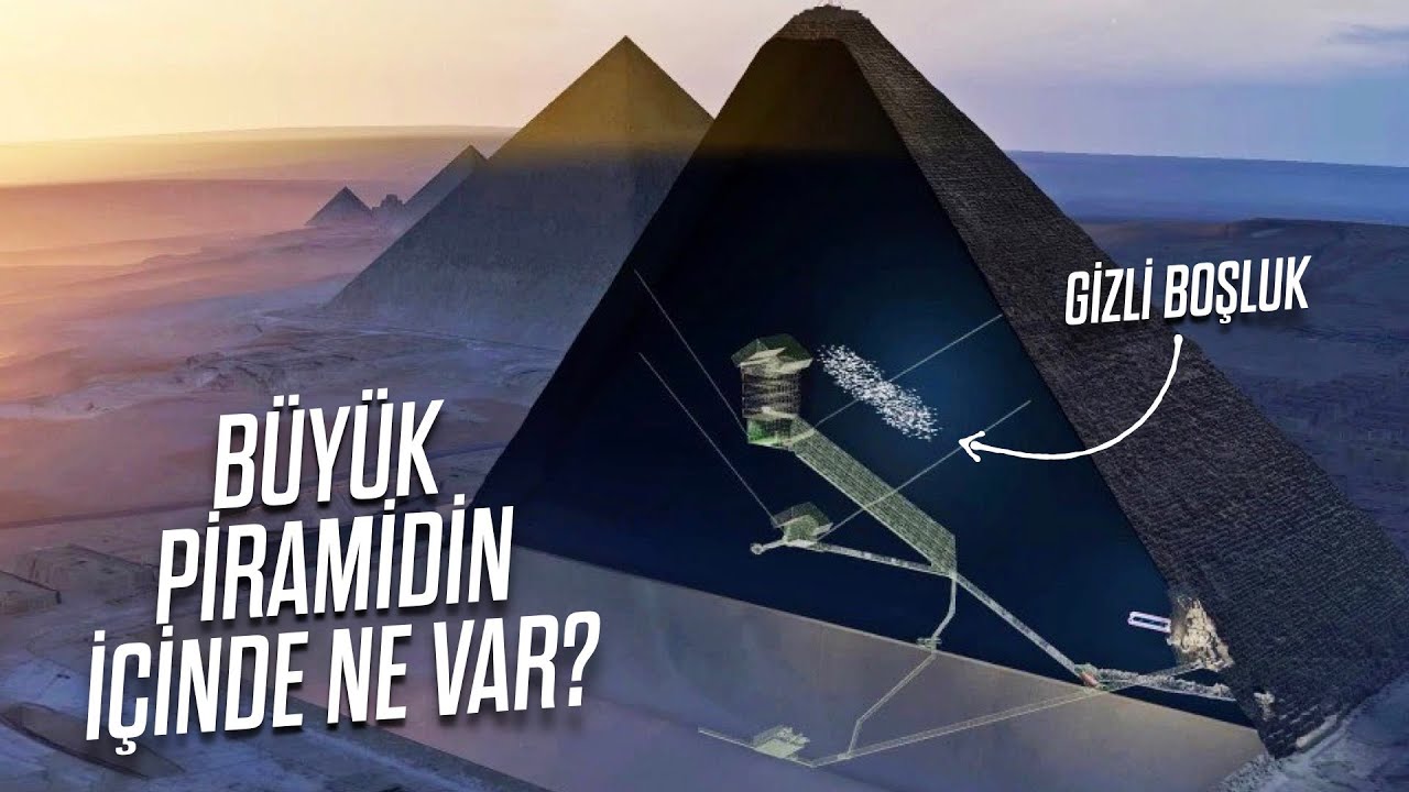 Büyük Piramidin İçinde Neler Var? 3B Tur 🏺
