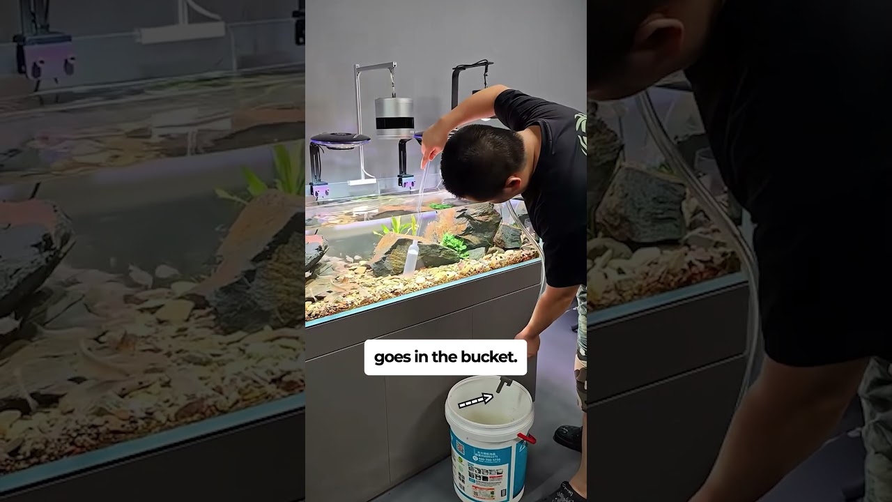 Aquarium Gravel Siphon Cleaner 🐟