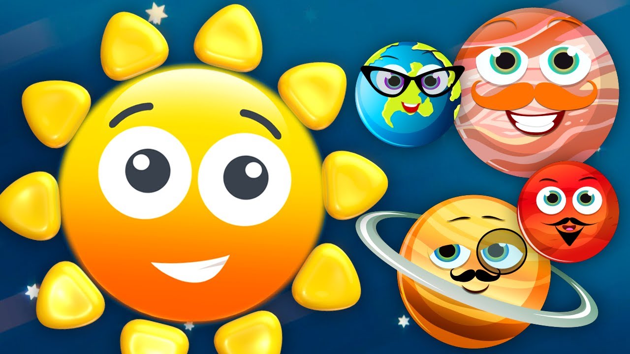 Детская песня о планетах и солнечной системе 🌍