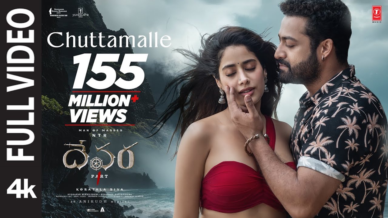 Watch the Full Video of 'Chuttamalle' from Devara ft. NTR & Janhvi Kapoor 🎬