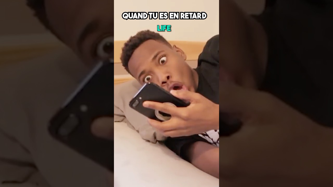 Quand tu es en retard 🤣