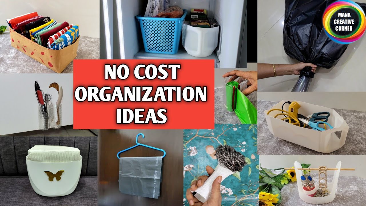 14 Free Home Organization Hacks & DIY Crafts π‘