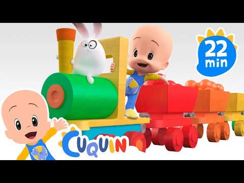El tren de colores 🚂 y más episodios de las Aventuras de Cuquín