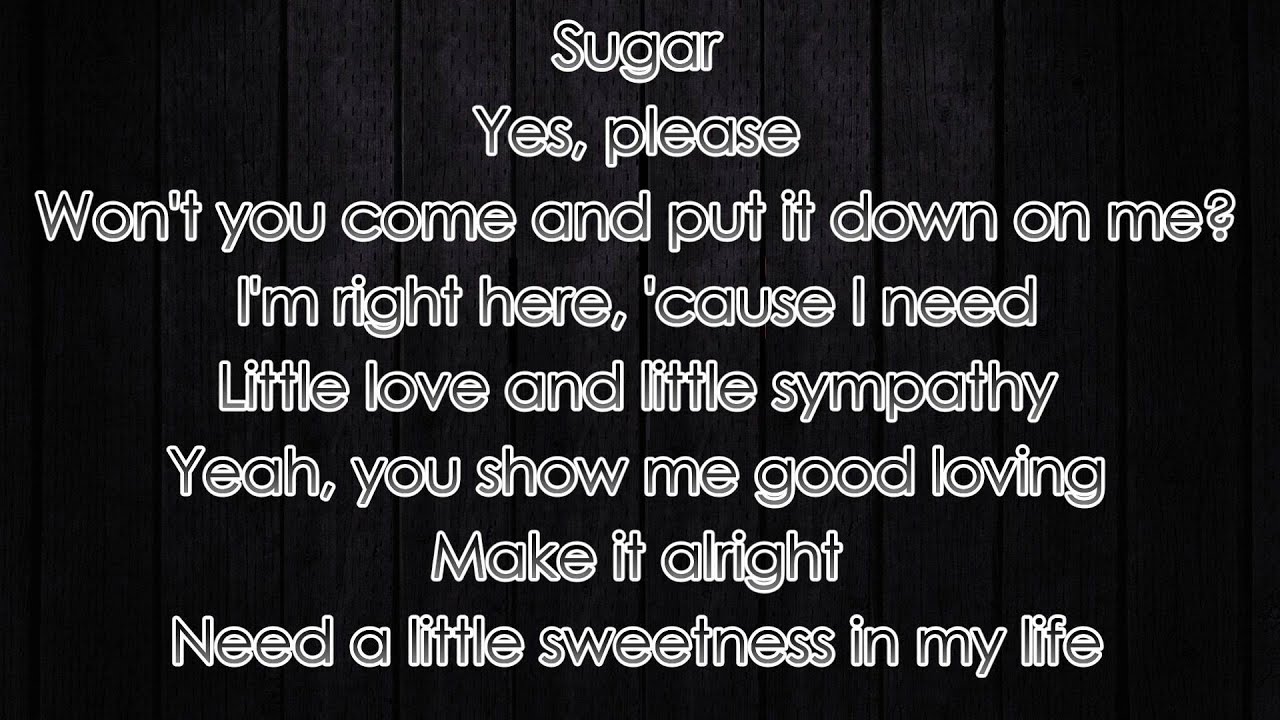 Maroon 5 - Sugar (Explicit) 🎶 Full HD Lyrics Video