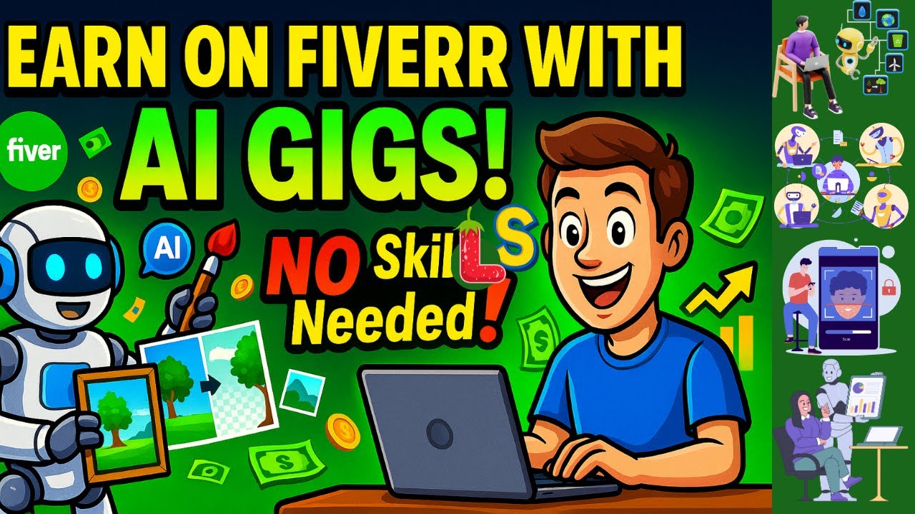 7 Simple AI Fiverr Gigs to Earn Fast π°
