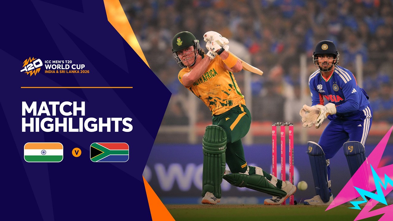 India vs South Africa T20 World Cup 2026 Highlights 🏏