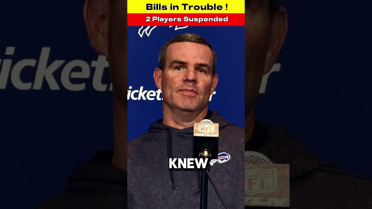 Buffalo Bills Suffer Major Blow with PED Suspensions: Hoecht & Ogunjobi Out 🚫