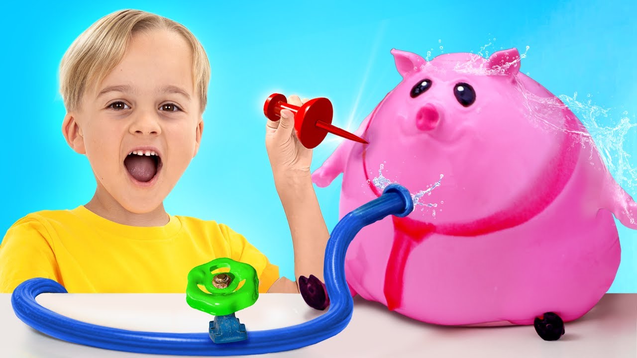 Занимательные научные эксперименты с надувными игрушками