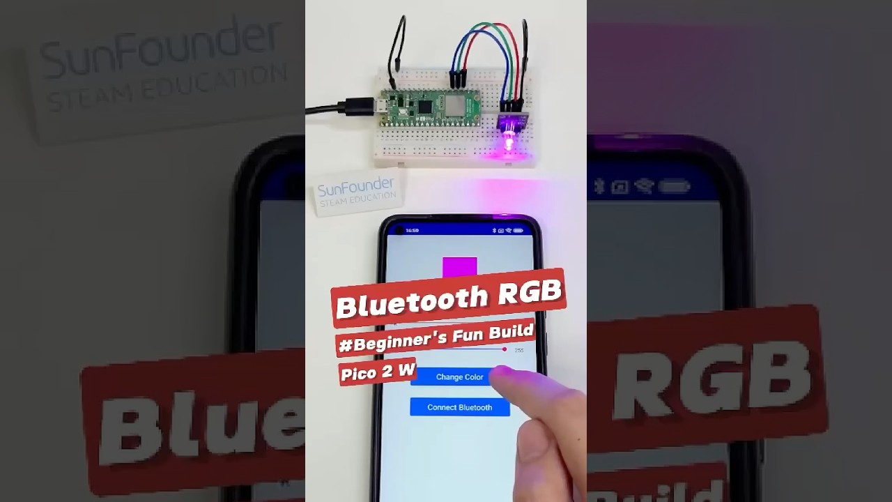 Unlock Raspberry Pi Pico 2 W Bluetooth Power 🌈