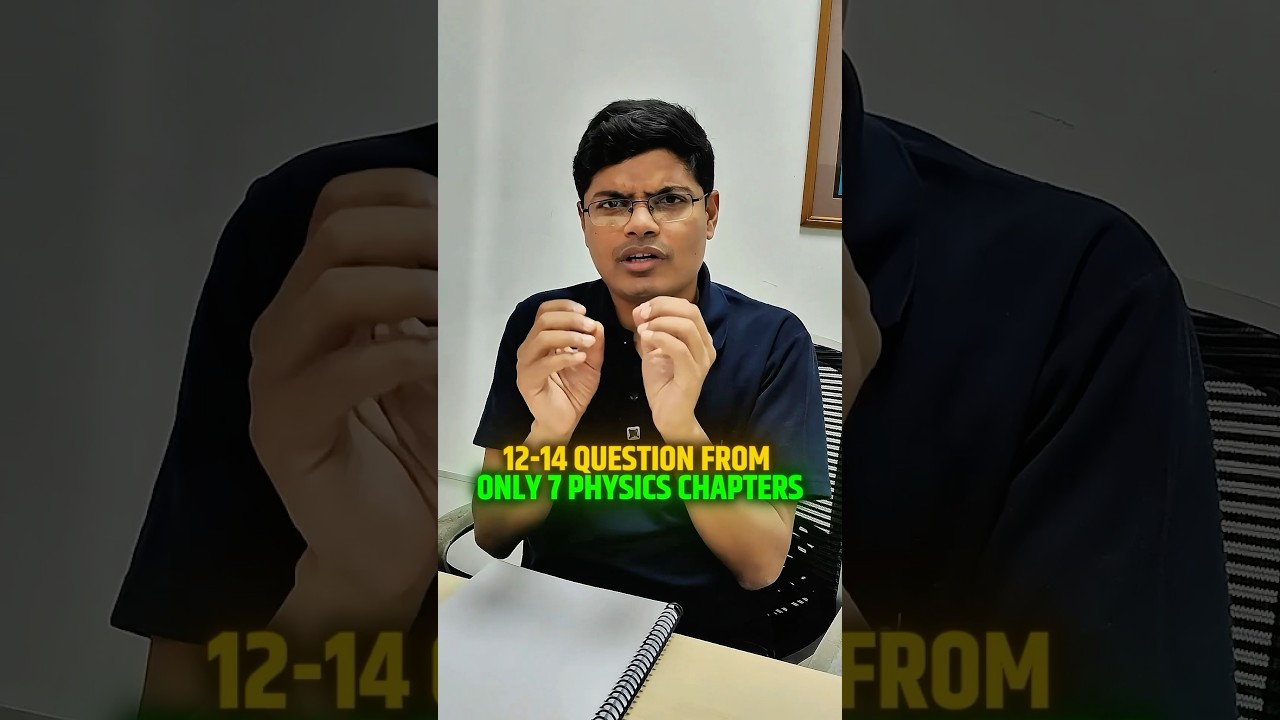 JEE 2026 Must-Know Physics Chapters for JEE 2026 🚀 | Top 7 High-Weightage Topics You Can't Miss