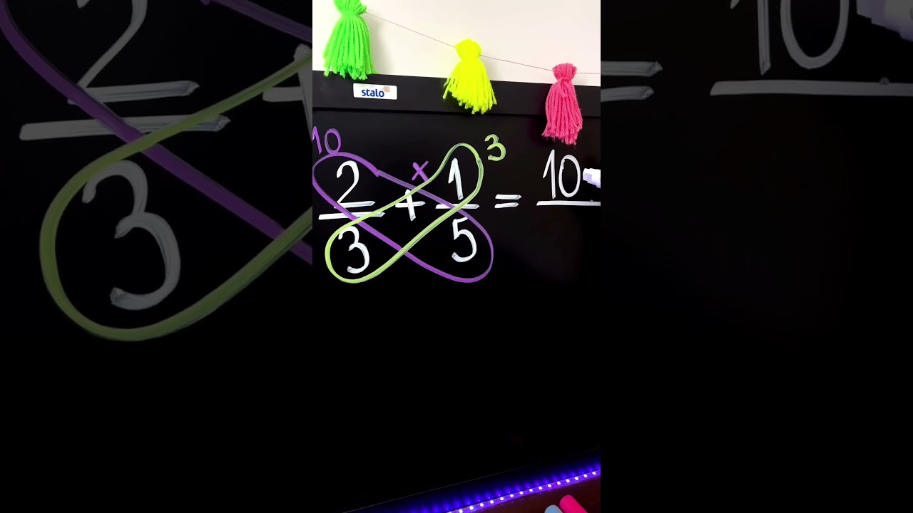 Dica de Frações com Gis 📚