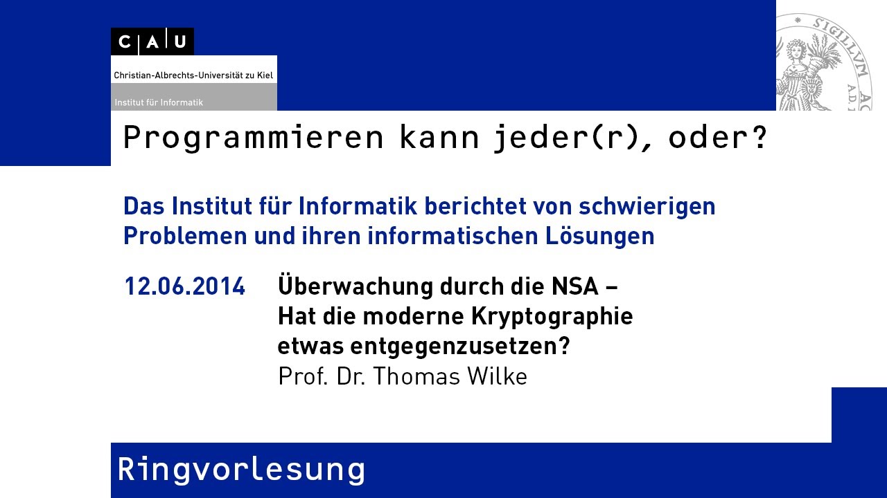 NSA-Überwachung vs. Moderne Kryptographie: Können wir uns schützen? 🔐