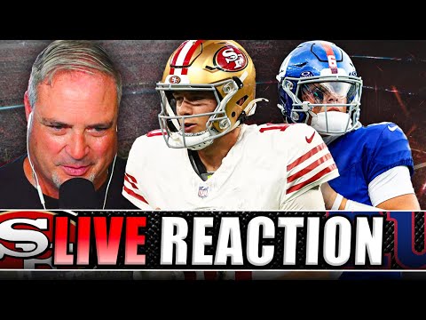 REACTION: 49ers BEAT Giants (34-24) - Postgame Show LIVE with Larry Krueger