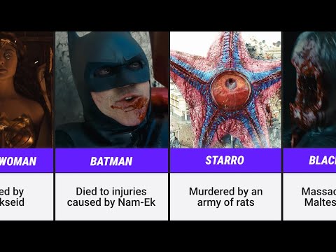 Every Death in DC Extended Universe – Complete List