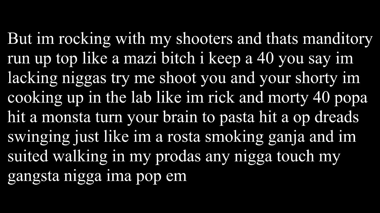 YBN Nahmir - Rubbin Off The Paint (Official Lyric Video)