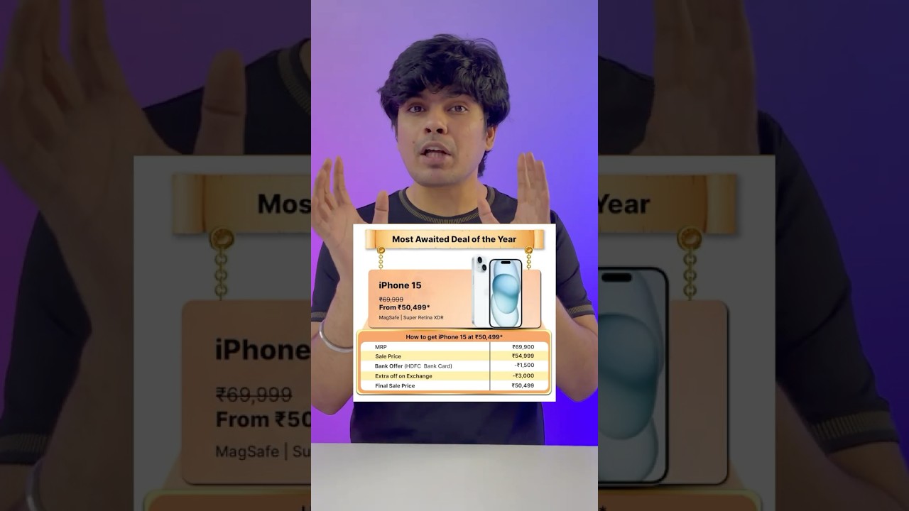 iPhone Prices in Prime Day Sale 2025 📱