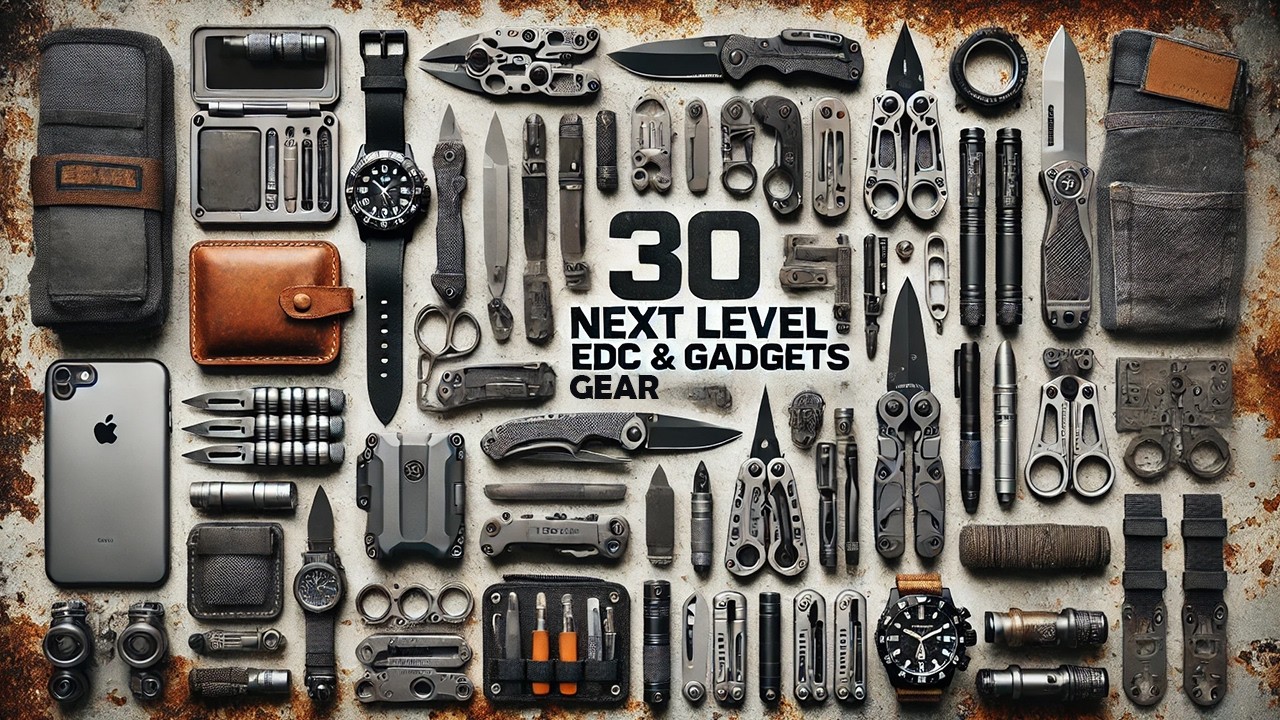 30 Top 30 EDC Gear & Gadgets for 2025 🔧